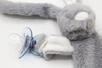 RetailSync:9962 BabyJem Plush Rabbit w/Pacifier Holder