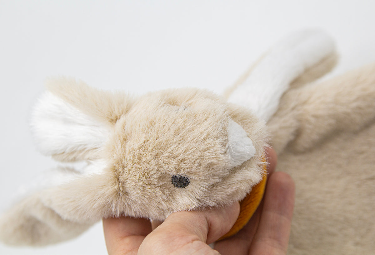 RetailSync:9969 BabyJem Plush Rabbit w/Pacifier Holder