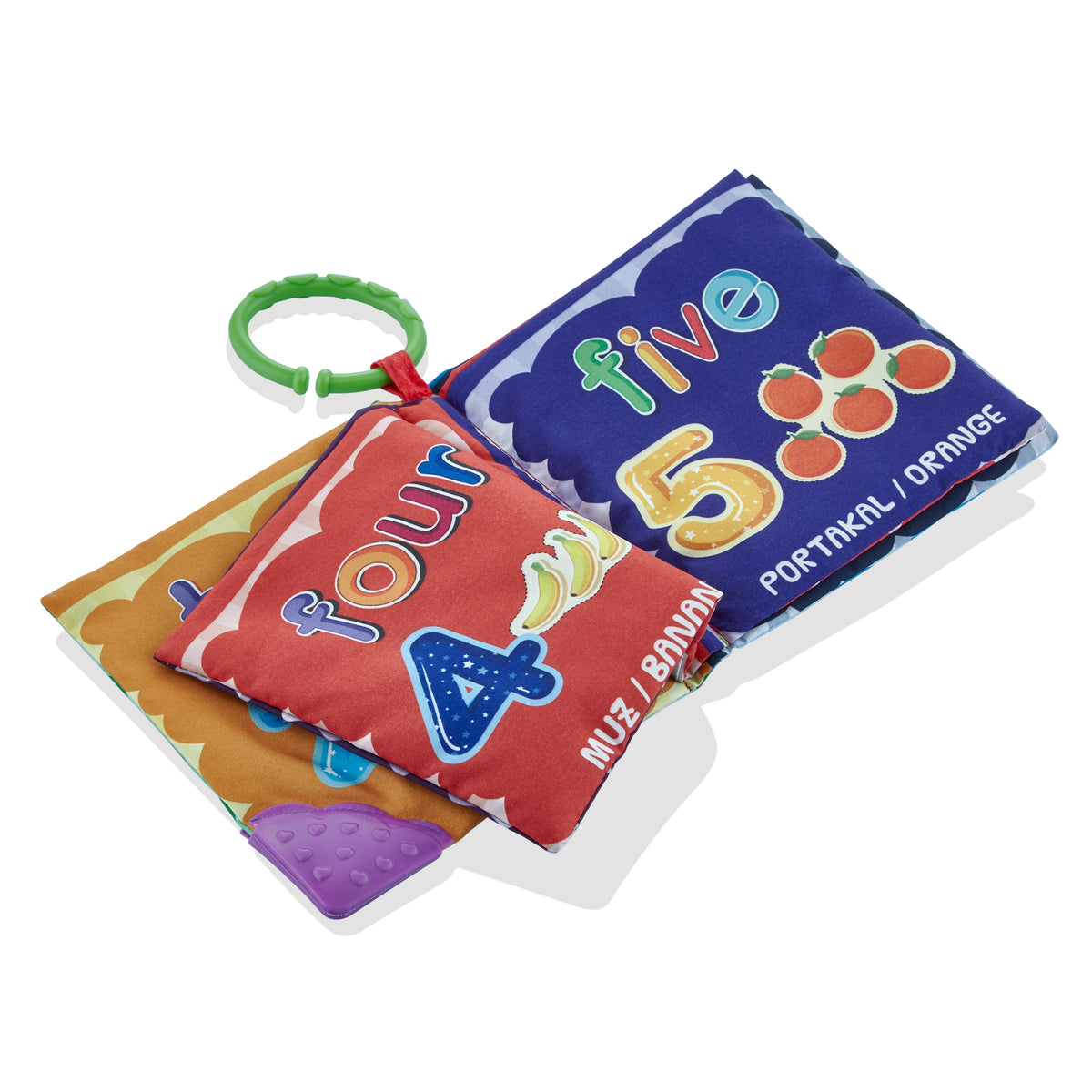 RetailSync:9929 BabyJem Baby's First Soft Book Fruit