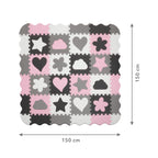 RetailSync:10300 KidWell HAPPY LOVE Puzzle Mat
