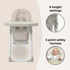 RetailSync:13570 My Babiie MBHC8  Premium Highchair