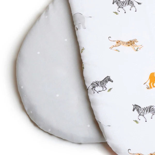RetailSync:10750 Clair De Lune Moses Fitted Sheets 40x80cm 2pk