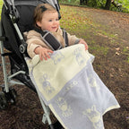 RetailSync:10758 Clair De Lune Reversable Knitted Animal Blanket