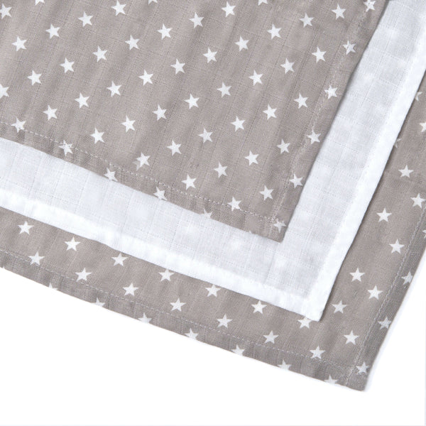 RetailSync:10759 Clair De Lune Muslin Square 3pk