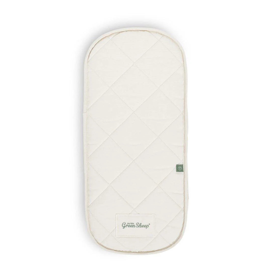 RetailSync:10762 The Little Green Sheep Moses Basket Organic Mattress 28x74cm