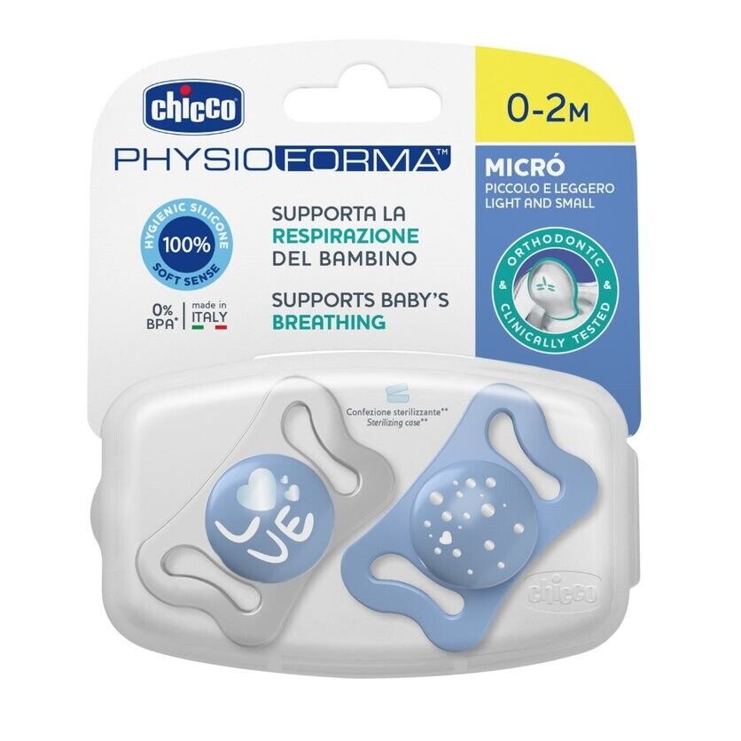 RetailSync:10815 Chicco Soother Physioforma Micro 0/2m