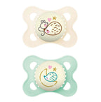 RetailSync:10832 Mam Soother Original Night 0/6m 2pk Unisex