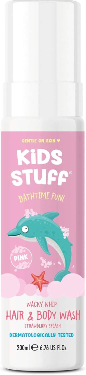 RetailSync:10861 Kids Stuff Hair & Body Wash Wacky Whip Strawberry Splash