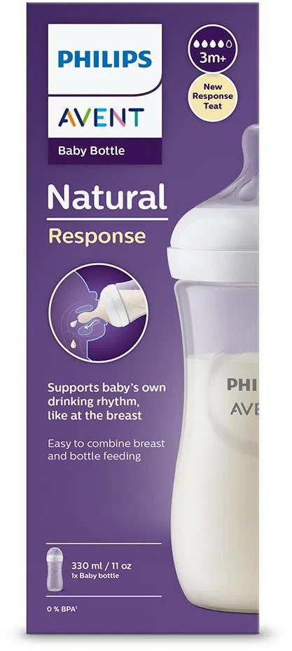 RetailSync:9901 Avent Bottle Natural Response 330ml 6m+