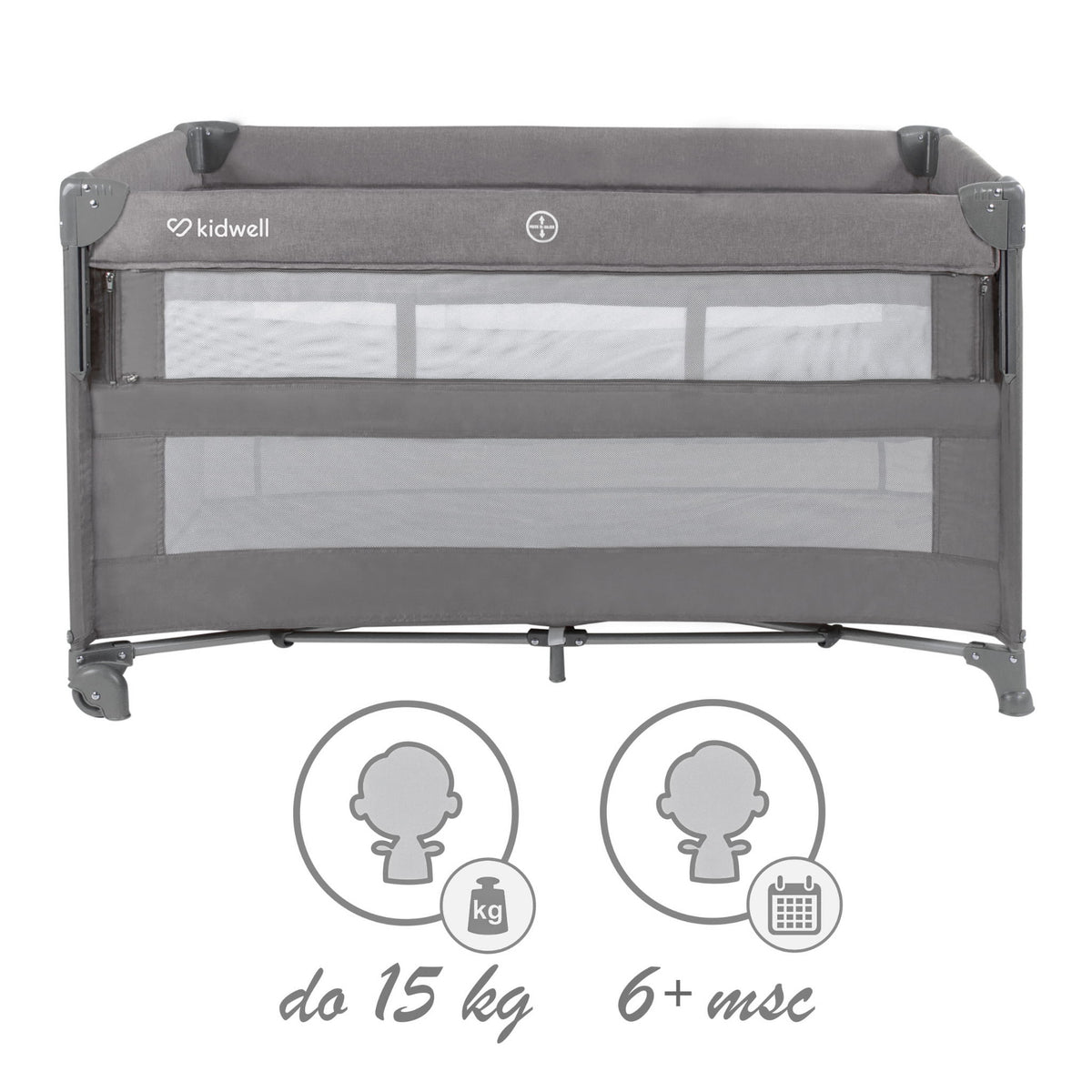 RetailSync:10922 KidWell Travel Cot Blissy Lift