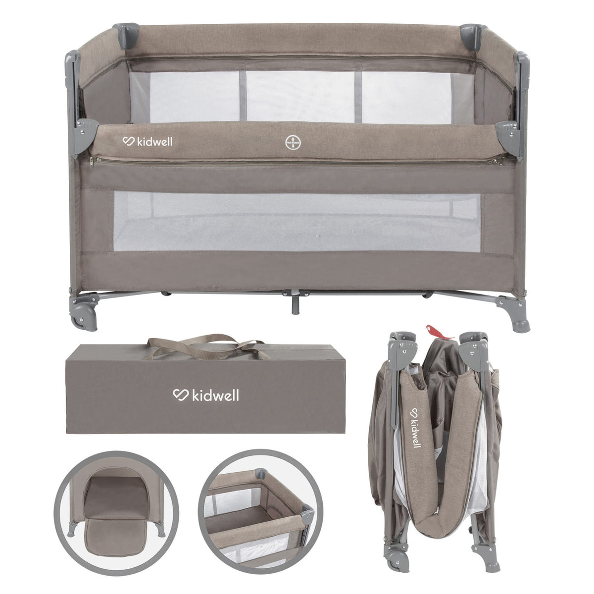 RetailSync:10924 KidWell Travel Cot Blissy Lift