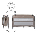 RetailSync:10929 KidWell Travel Cot Blissy Lift