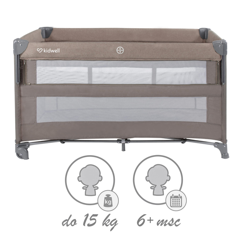 RetailSync:10933 KidWell Travel Cot Blissy Lift