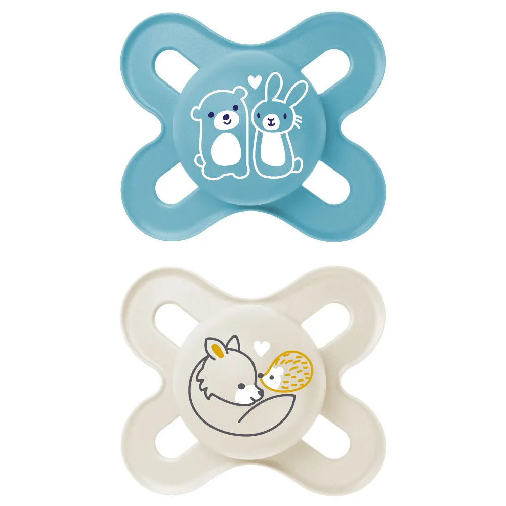 RetailSync:8367 Mam Soother Original Start 0/2m 2pk Boy