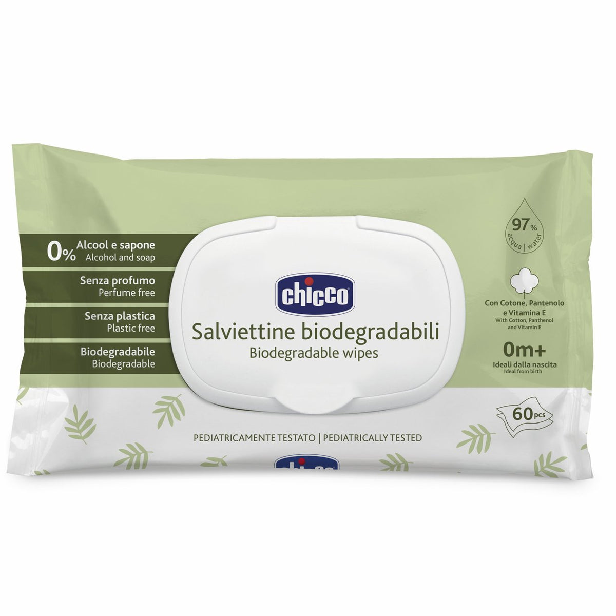 RetailSync:11055 Chicco Bio Degradable Wipes 60pcs