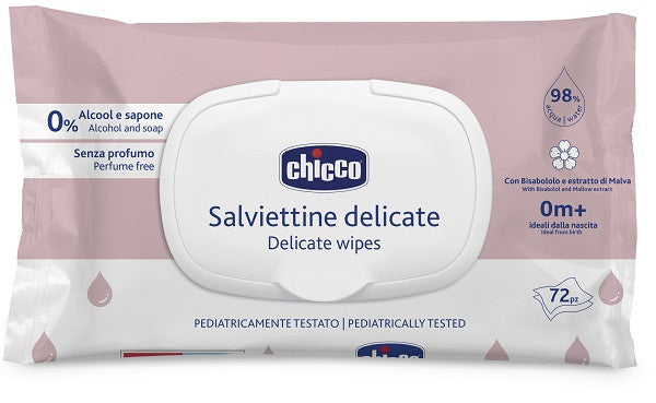 RetailSync:11056 Chicco Delicate Wipes - 72 pcs