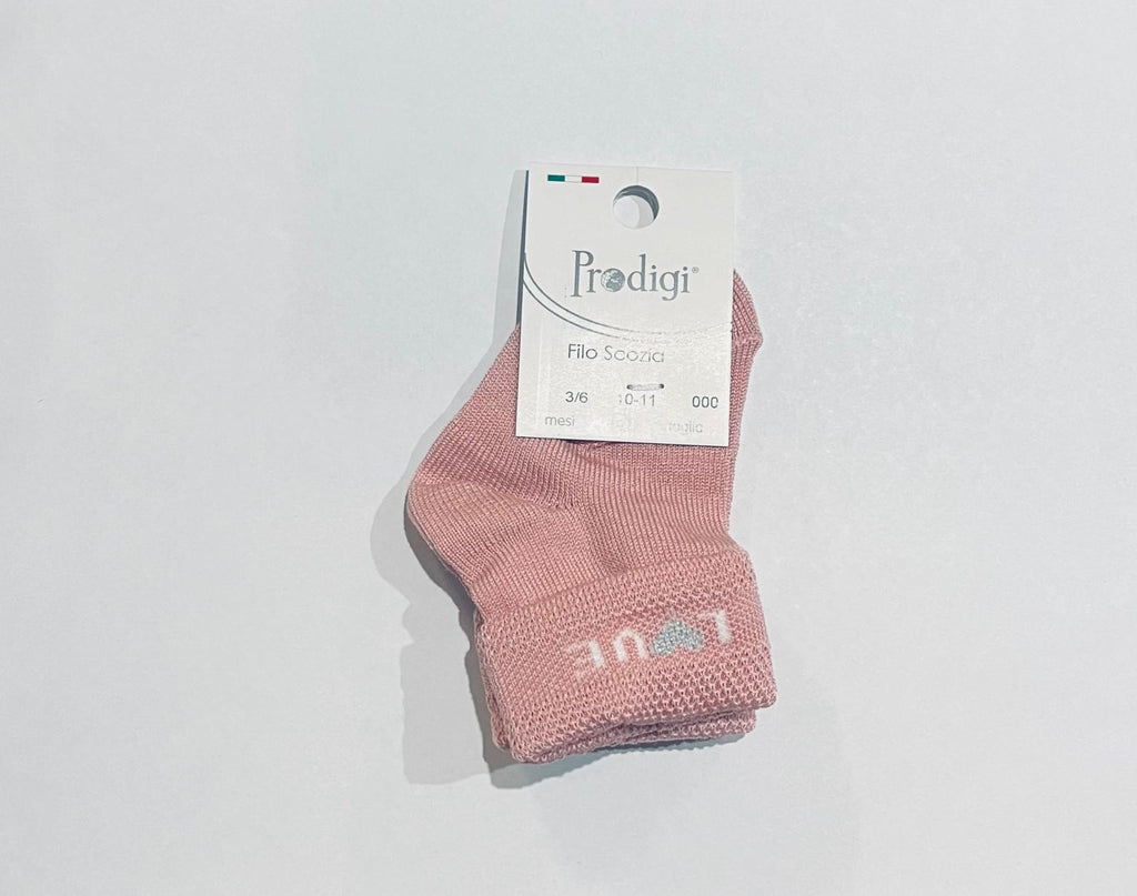 RetailSync:11095 Prodigi Baby Socks Love 3/6m