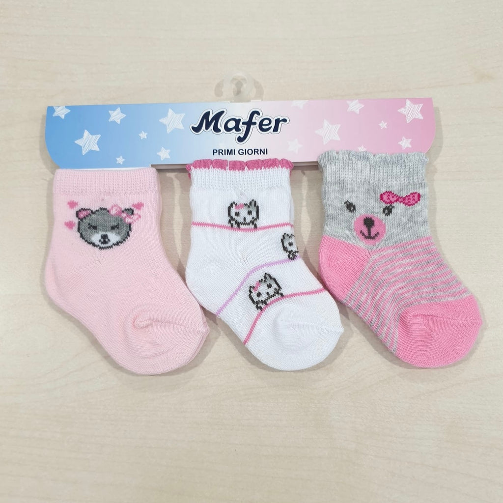 RetailSync:9862 Mafer Baby Socks 3pk
