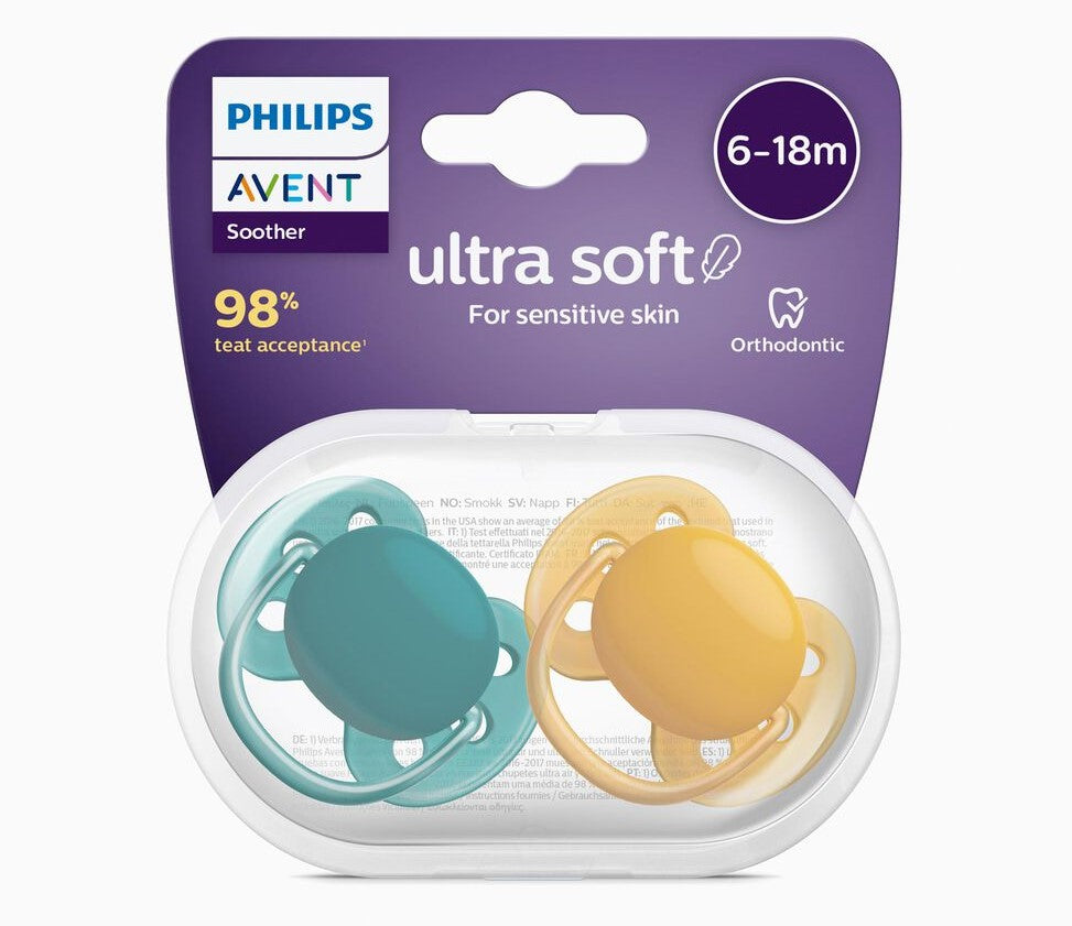 RetailSync:10951 Avent Soother Ultra Soft 6/18m+