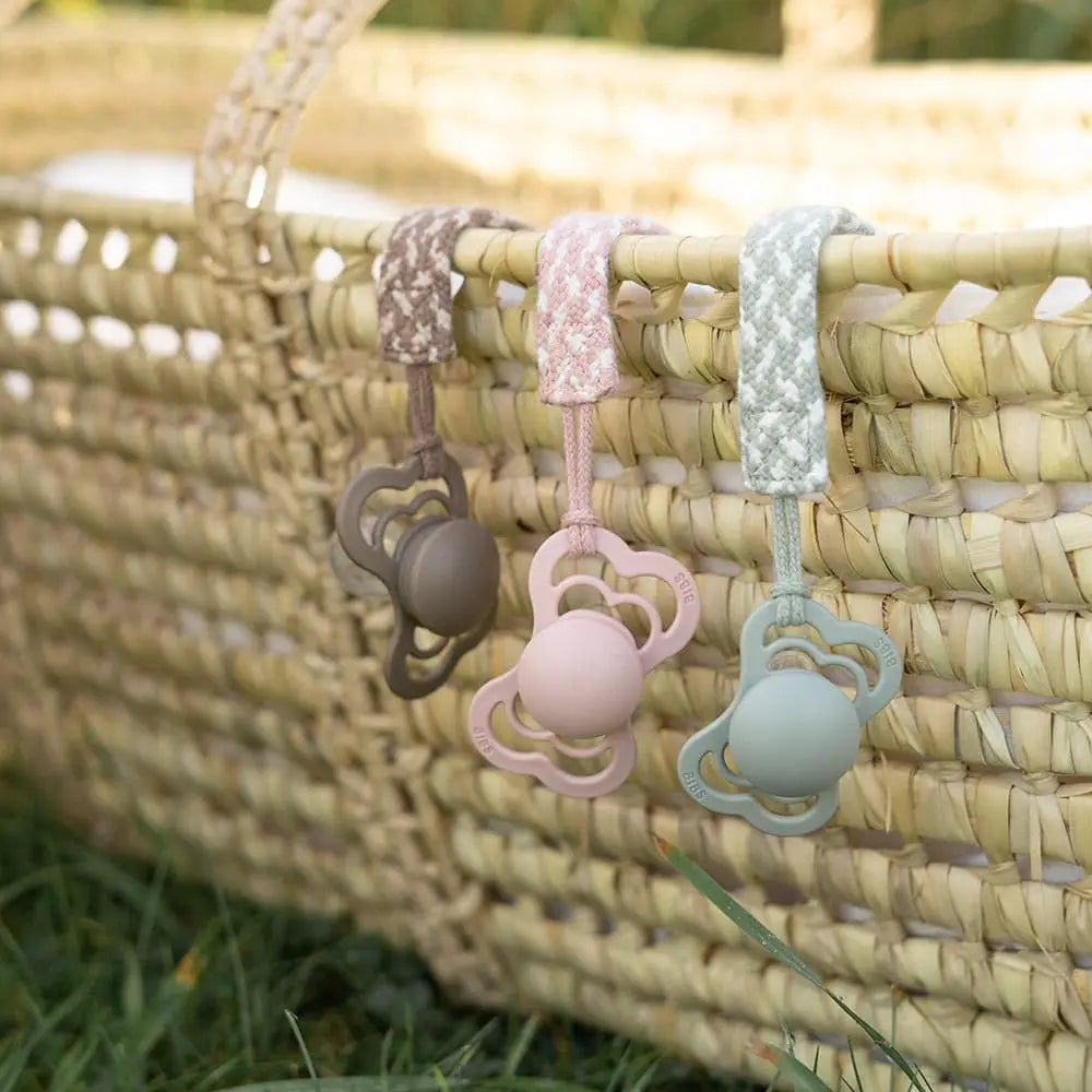 Bibs Paci Braid