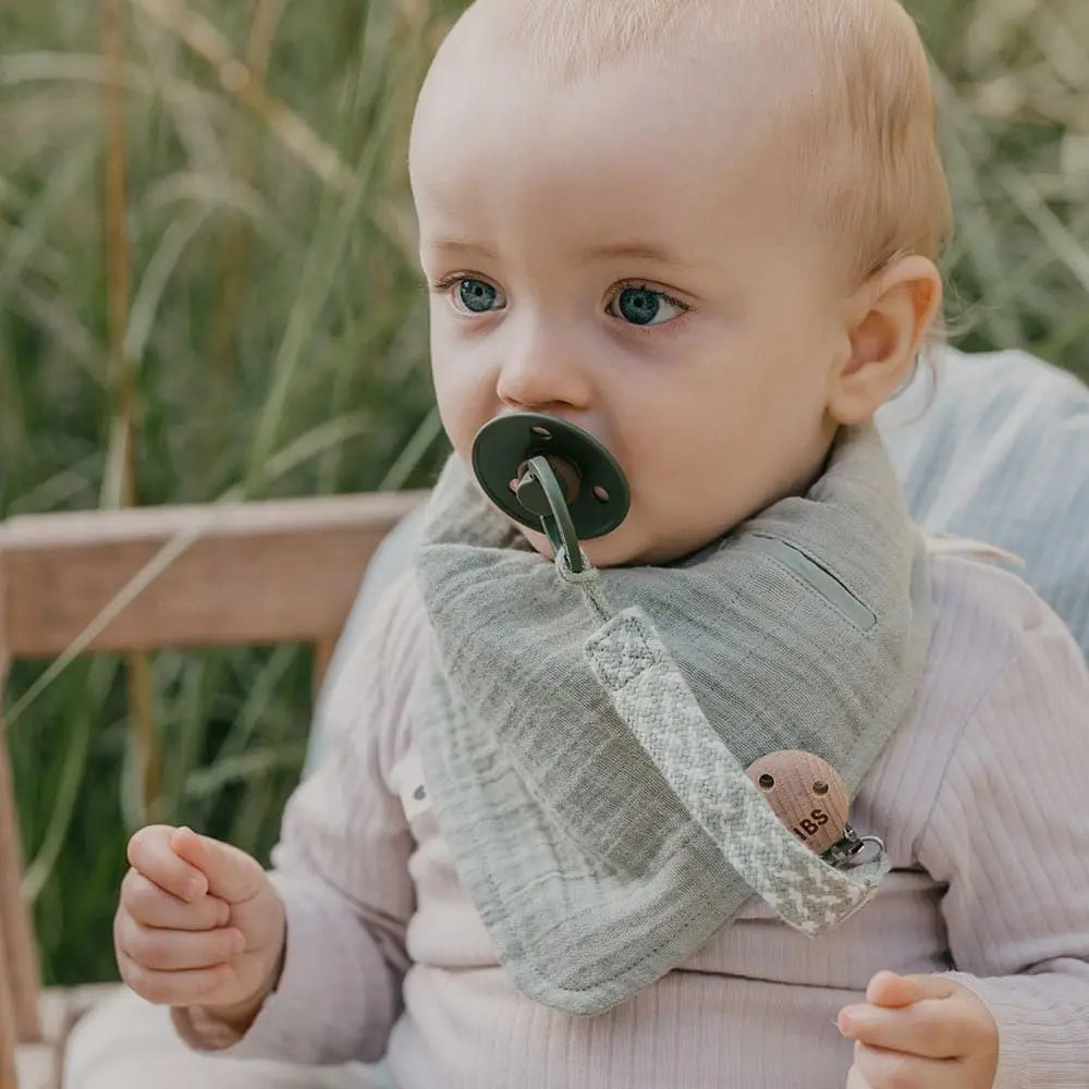 Bibs Paci Braid