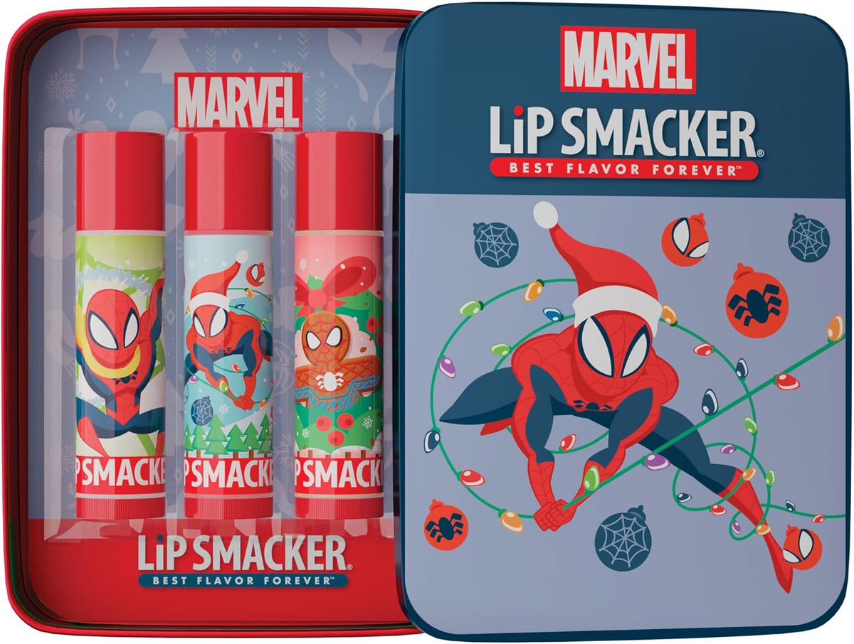 RetailSync:11135 Lip Smacker Holiday Lip Balm Tin 3pc