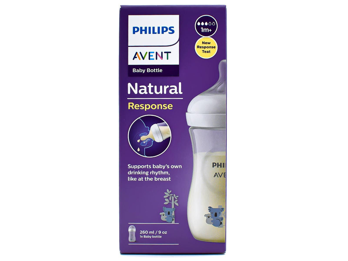 RetailSync:13889 Avent Bottle Natural Response 260ml 3/6m