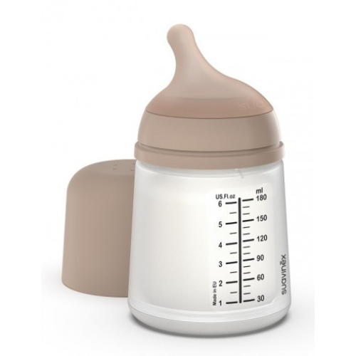 RetailSync:8584 Suavinex Zero Zero 180ml Anti Colic Bottle Adaptable Flow