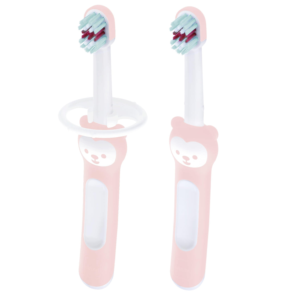 RetailSync:10369 Mam Baby's Brush 2pk w/Shield Girl