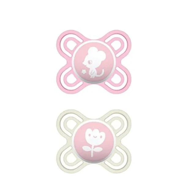 RetailSync:8833 Mam Soother Start Perfect 0/2m 2pk Girl