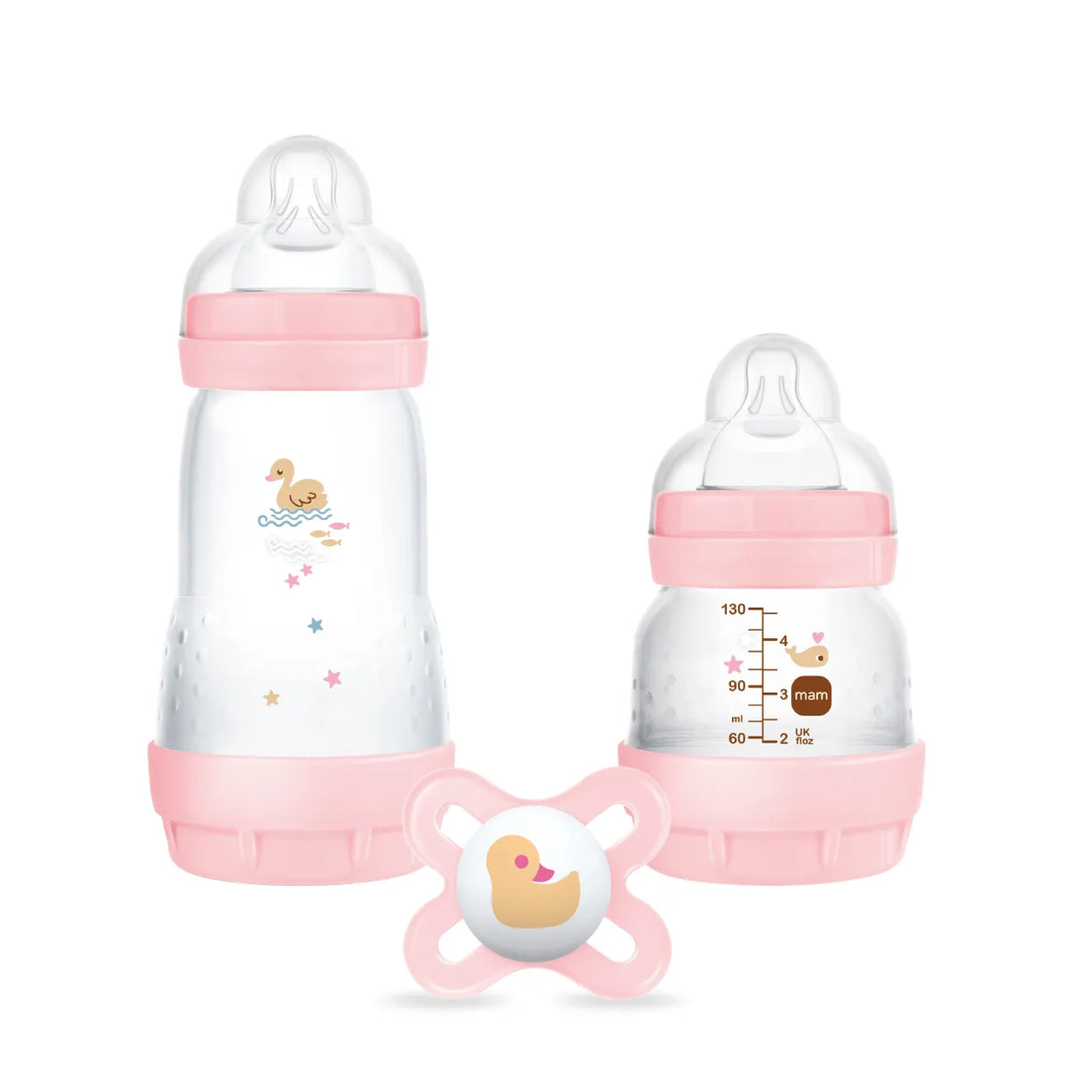 RetailSync:11125 Mam Newborn Essentials Starter Bottle Set Girl