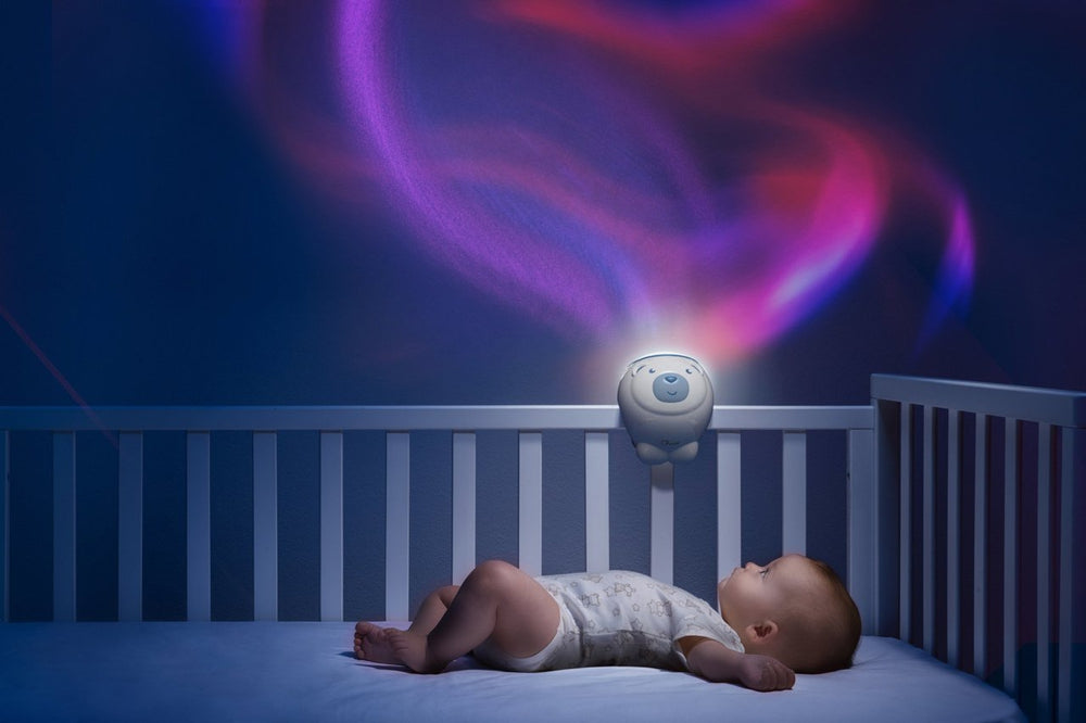 RetailSync:10282 Chicco Polar Bear 2 in 1 Cot & Night Projector