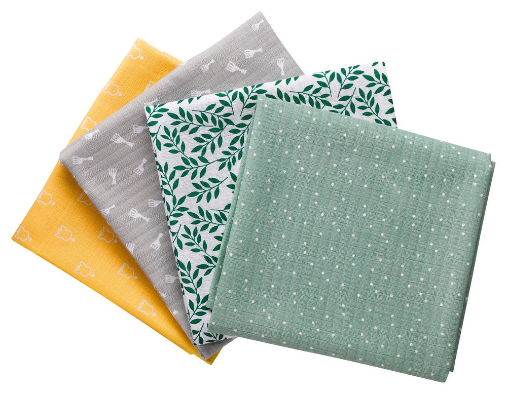 RetailSync:10708 Sophie La Girafe 4 Muslin/Swaddle Gift Set
