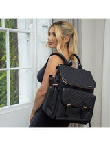 Black Quilted