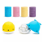 RetailSync:9183 Munchkin Colour Buddies Moisturising Bath Bombs & Dispenser Toy 24m+