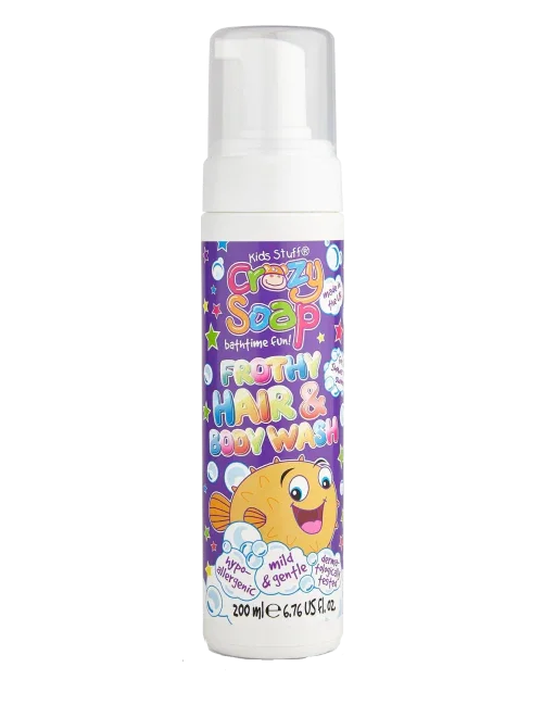 RetailSync:9702 Kids Stuff - Crazy Soap Frothy Hair & Body Wash 300ml