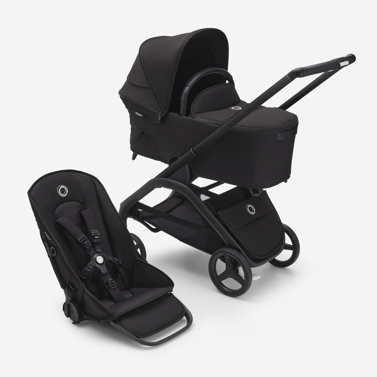 RetailSync:11222 Bugaboo Dragon Fly Seat & Bassinet