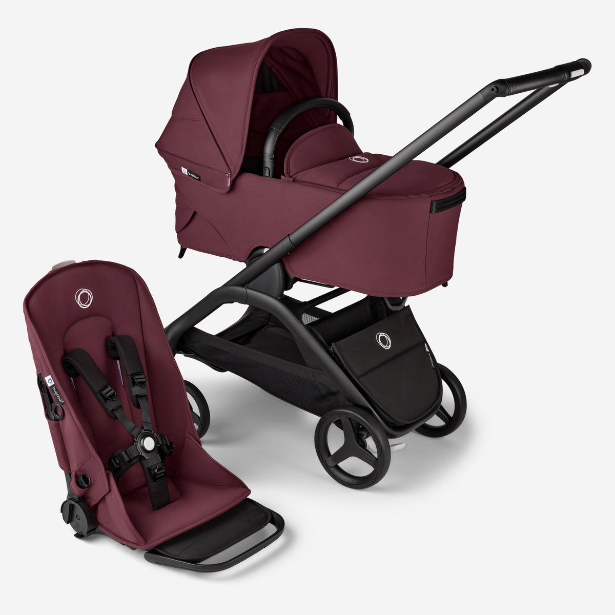 RetailSync:11227 Bugaboo Dragon Fly Seat & Bassinet