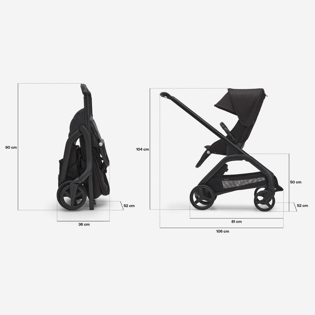 RetailSync:11234 Bugaboo Dragon Fly Stroller Only
