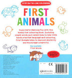 RetailSync:10381 Igloo First Animals Colouring Book