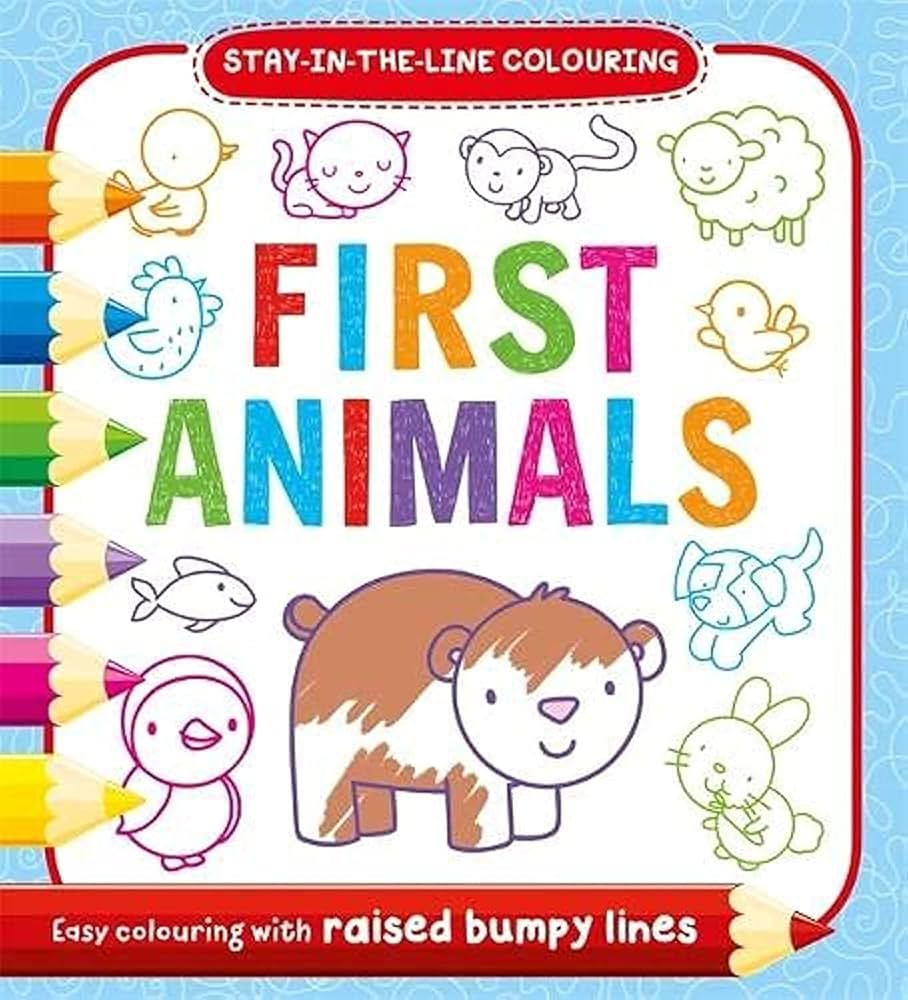 RetailSync:10382 Igloo First Animals Colouring Book