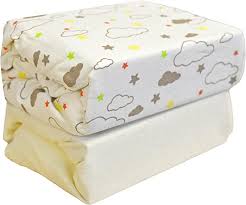 RetailSync:9403 Cuddles Collection Next To Me Fitted Sheets 2pk 40x94cm