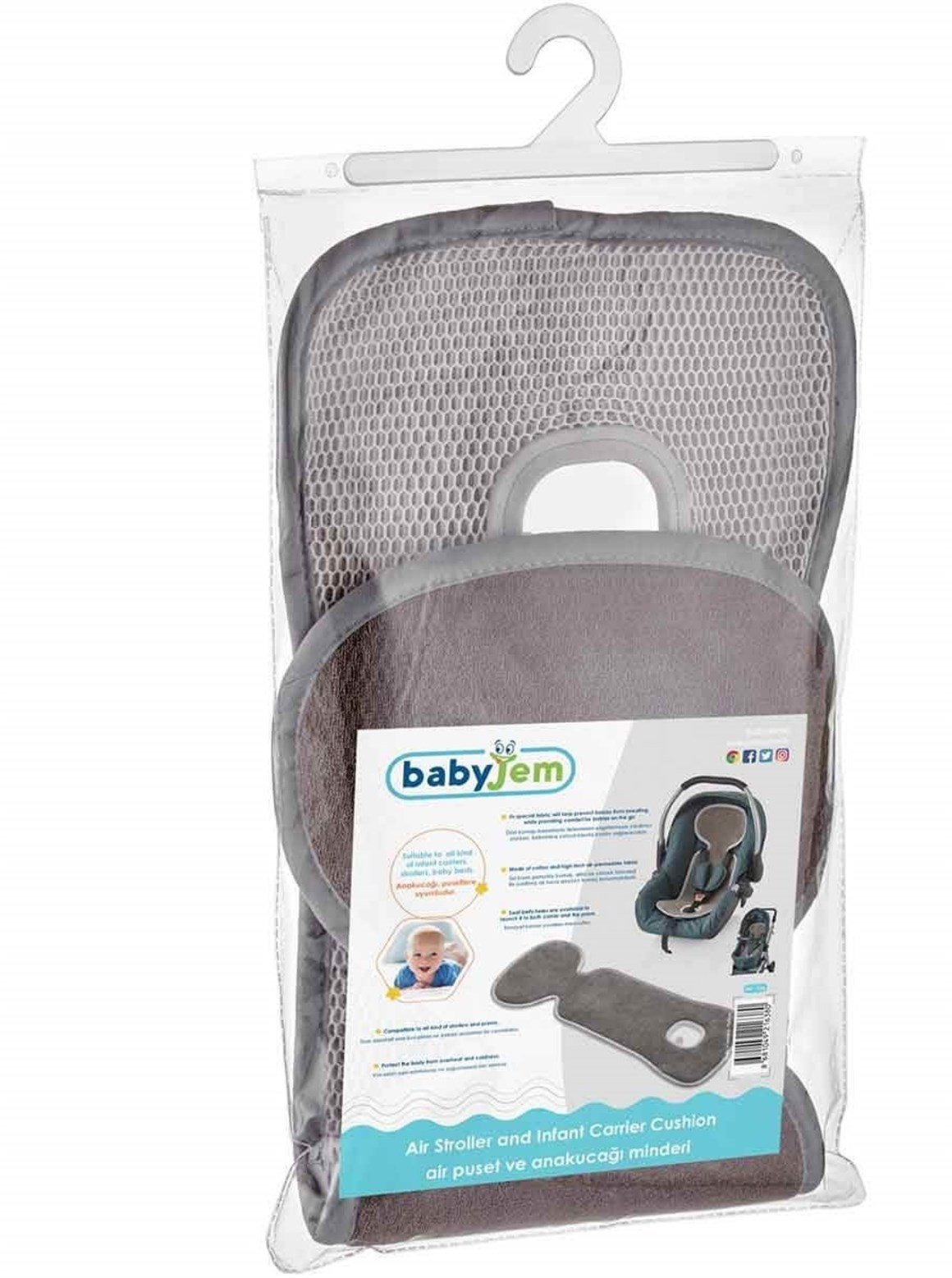 BabyJem Thermal Stroller/ Car Seat Cushion