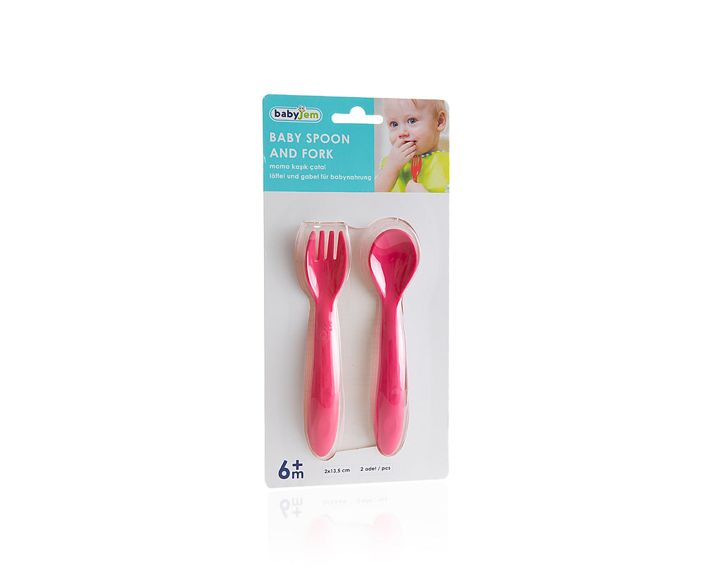 RetailSync:9521 BabyJem Spoon & Fork Set