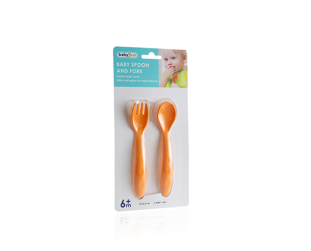 RetailSync:9523 BabyJem Spoon & Fork Set