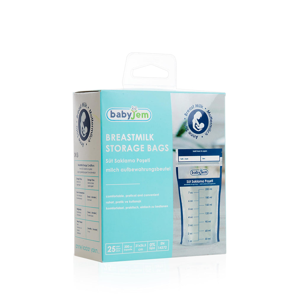 RetailSync:9556 BabyJem Milk Storage Bags 25pcs