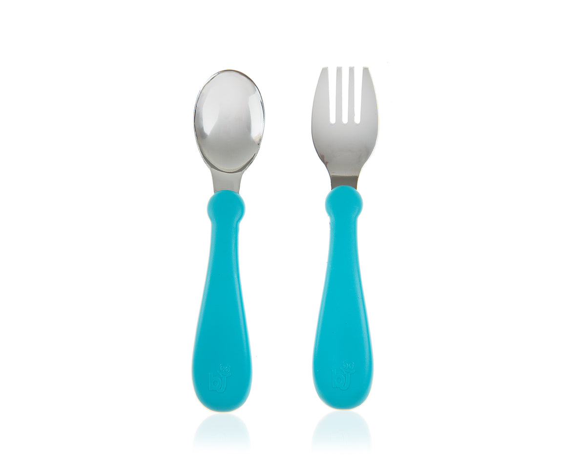 RetailSync:9532 BabyJem Metal Spoon & Fork