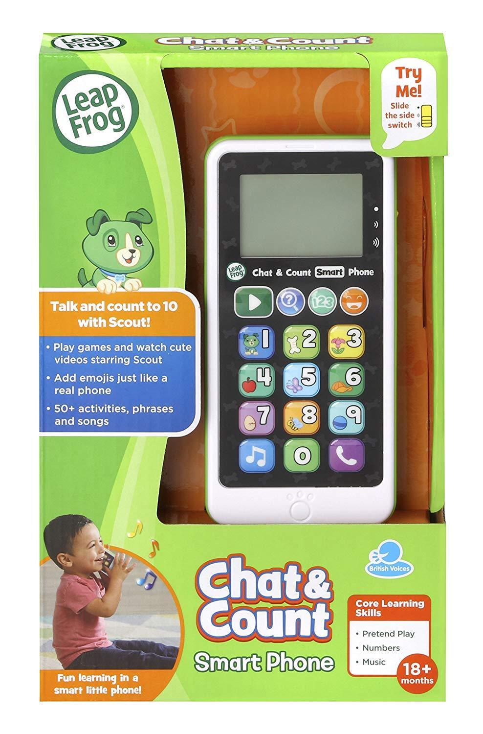 RetailSync:14238 Leap Frog Chat & Count Smart Phone 18m+