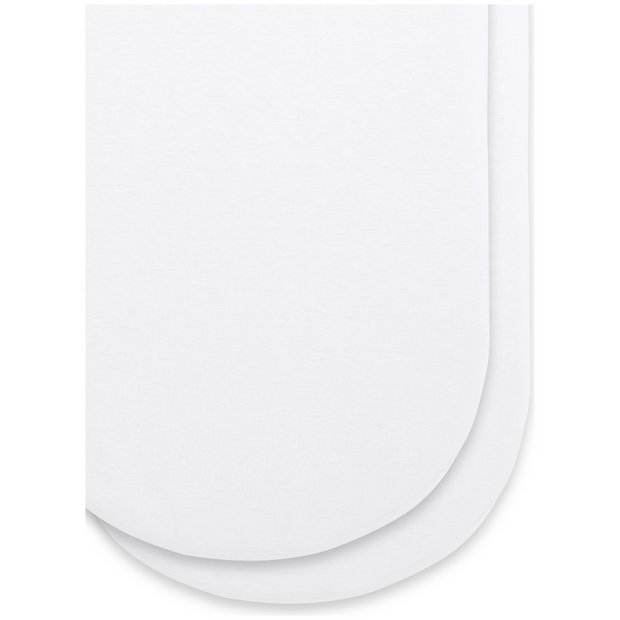 RetailSync:9855 Snuz Moses/Pram 2pk Fitted Sheets