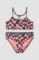 104 Pink Checkboard